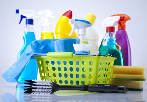 Professional house cleaning service in an Acton family home