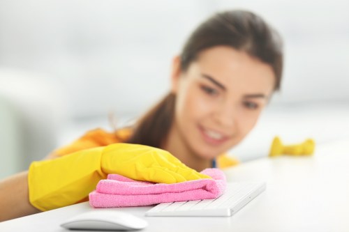 Carpet cleaning preparation for a local Acton home