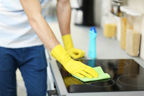 Professional office cleaning in Acton business premises
