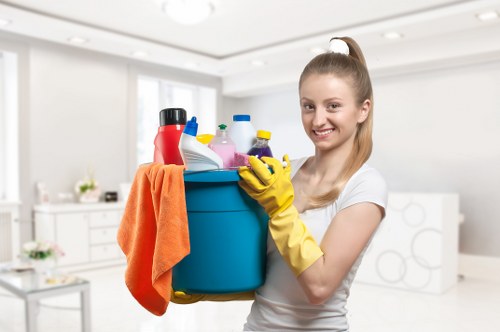 Detailed cleaning tasks for Acton properties including bathrooms and surfaces