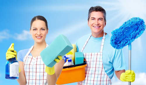 Waste disposal and compliance terms for oven cleaning service