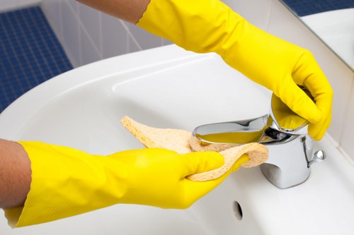 Detailed bathroom deep clean in Acton
